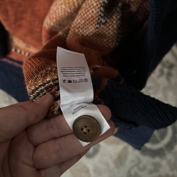 Faherty Aztec Sweater Cardigan - Picture 4 of 10